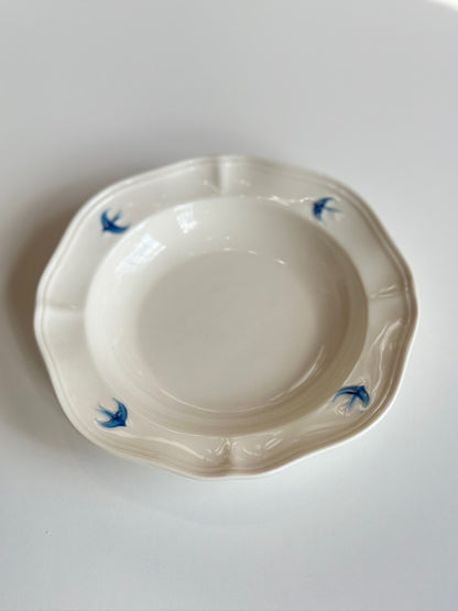 Bluebird Painted Dish