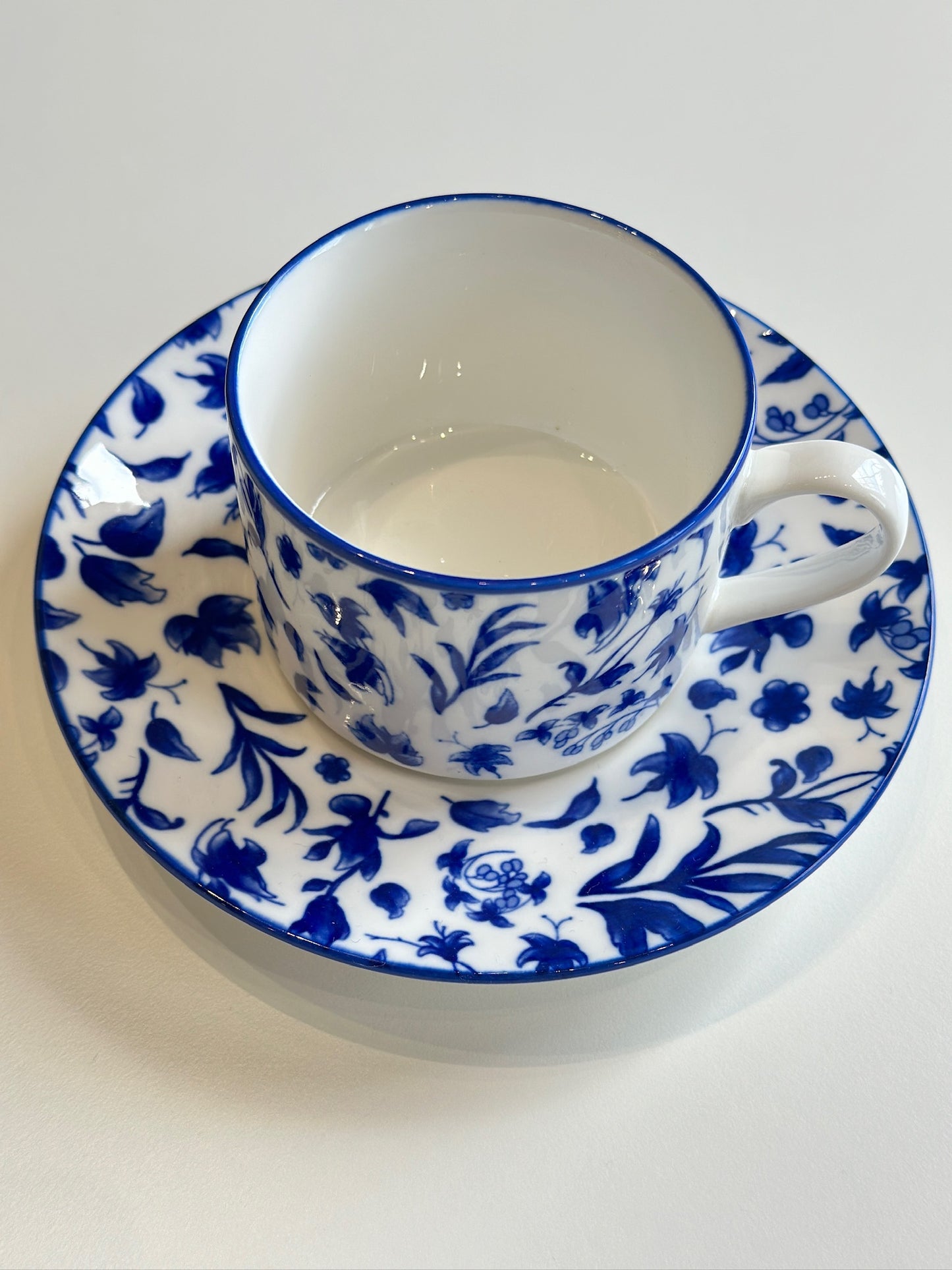 Summer Blues Mug and Saucer