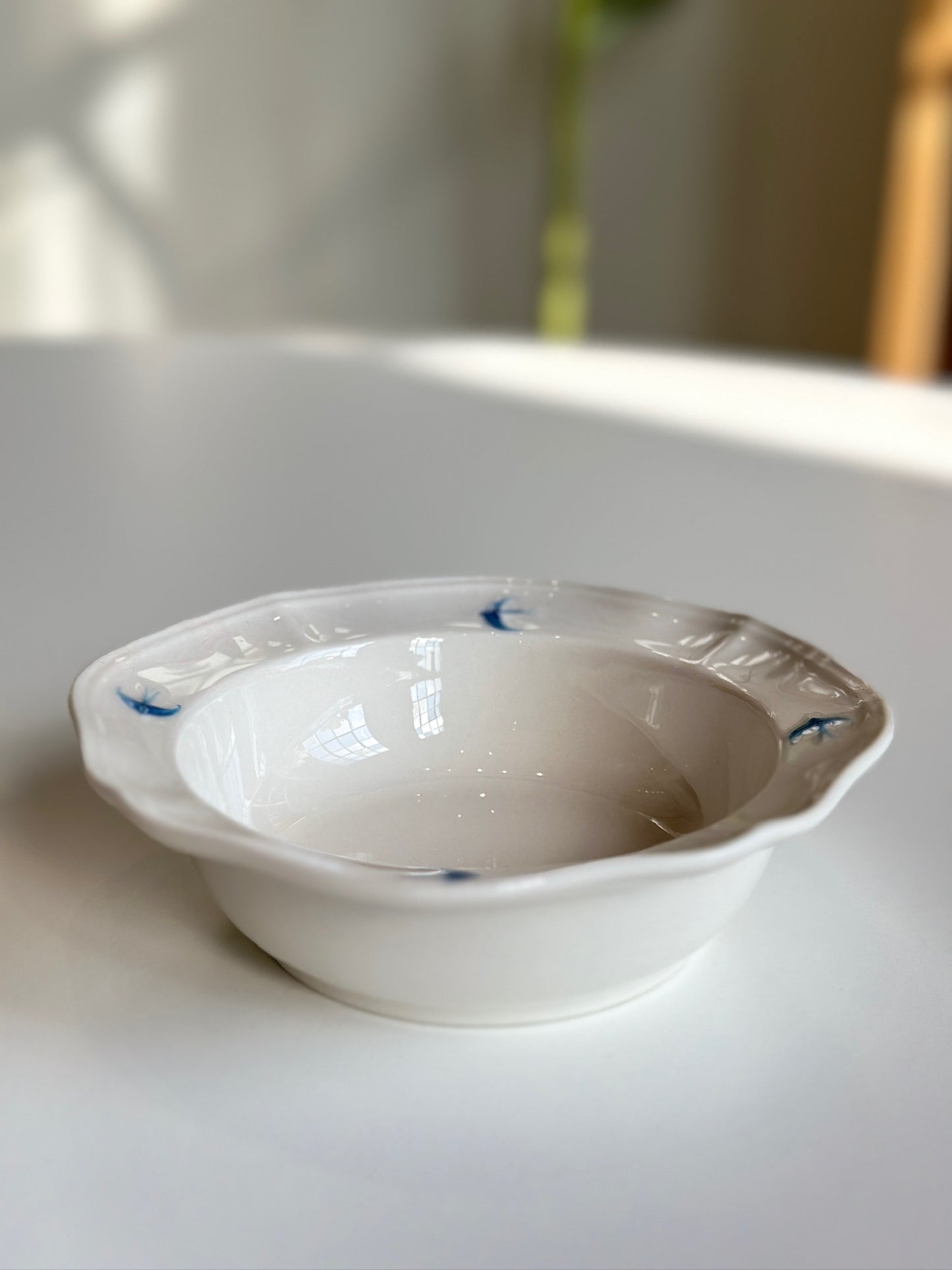 Bluebird Painted Bowl