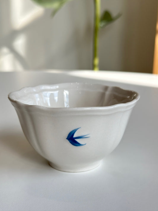 Bluebird Painted Petite Bowl