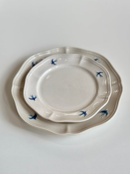 Bluebird Painted Dish