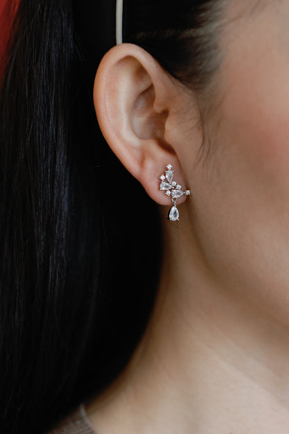 Crystal Cascade Studs