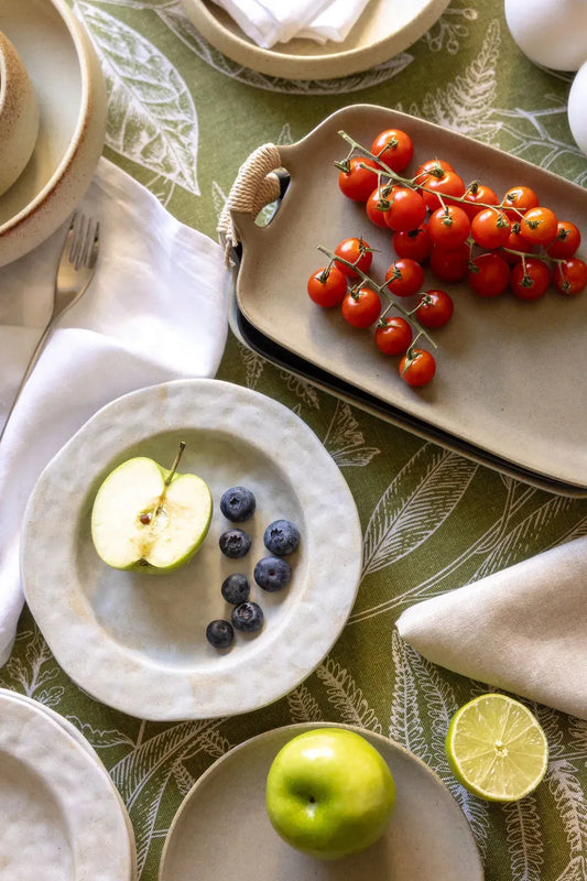 Earthen Ceramic Serving Tray