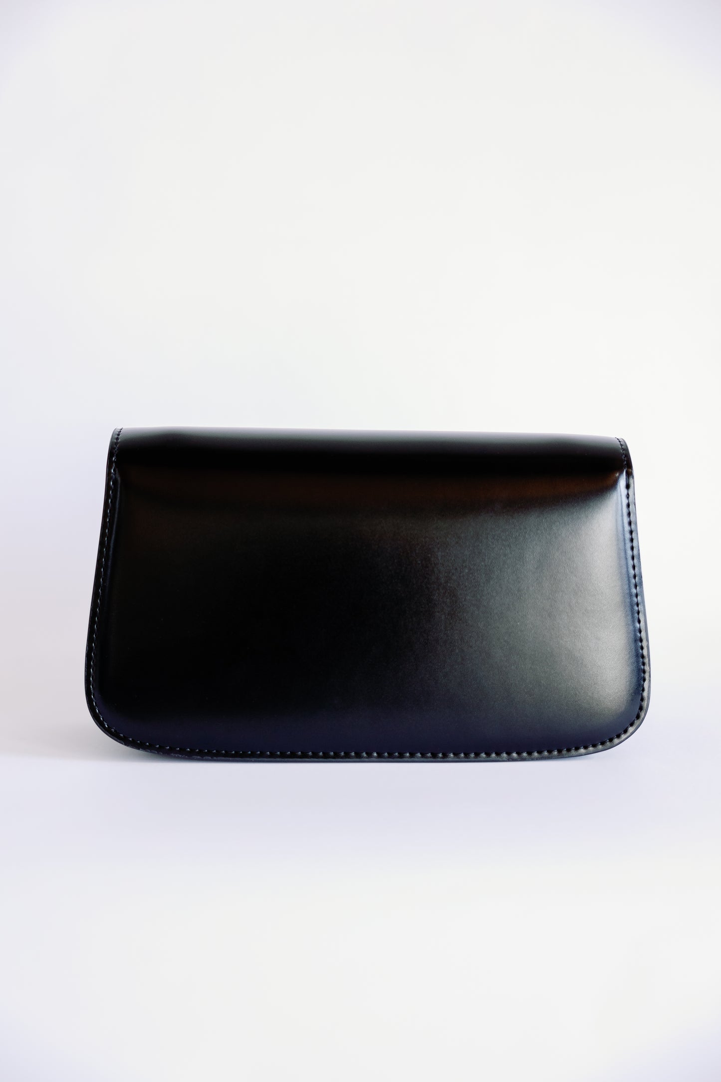 T-Bar Leather Clutch