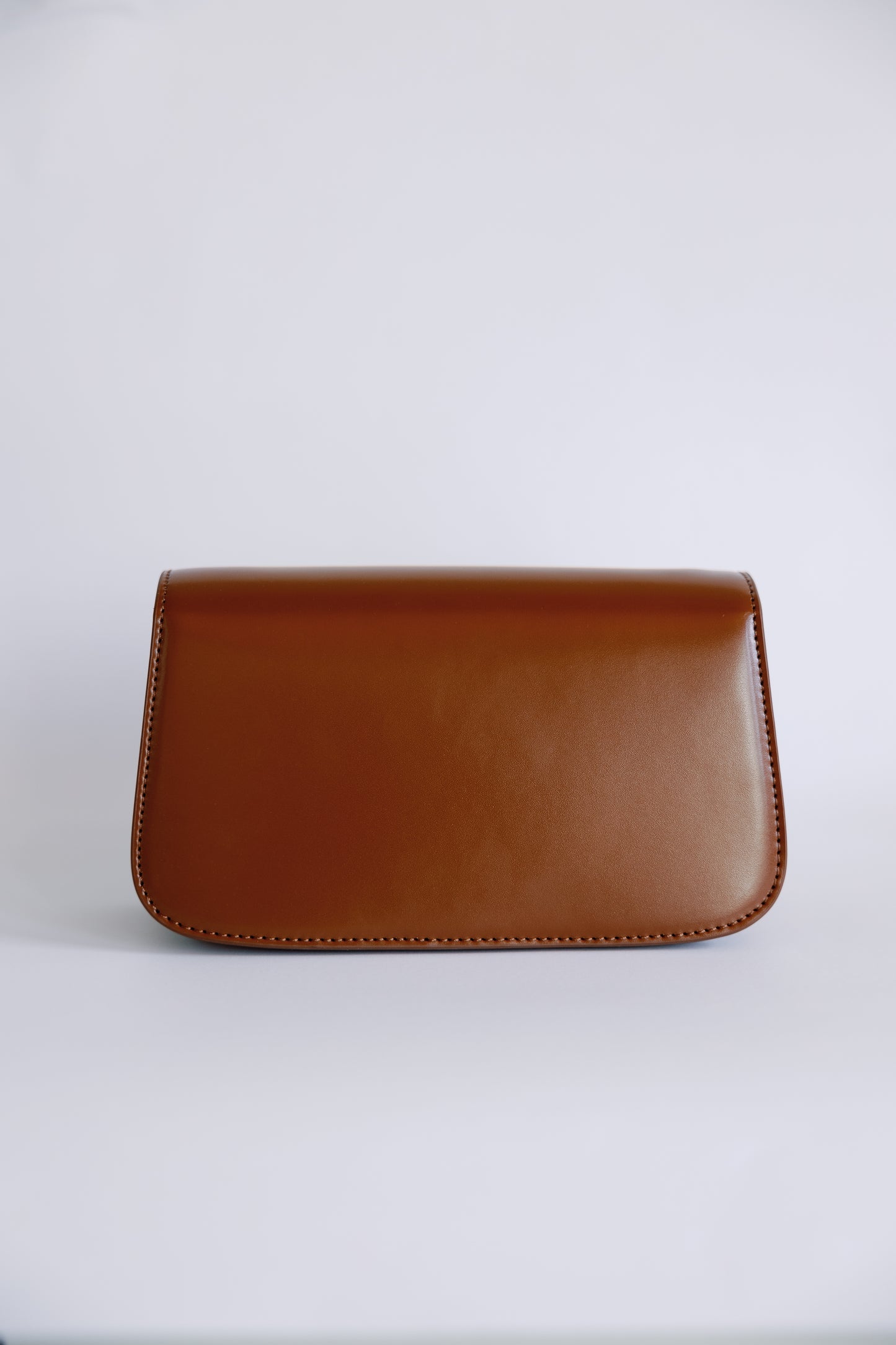 T-Bar Leather Clutch