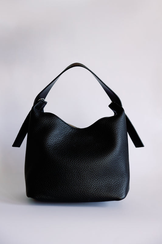 The Pebbled Leather Hobo