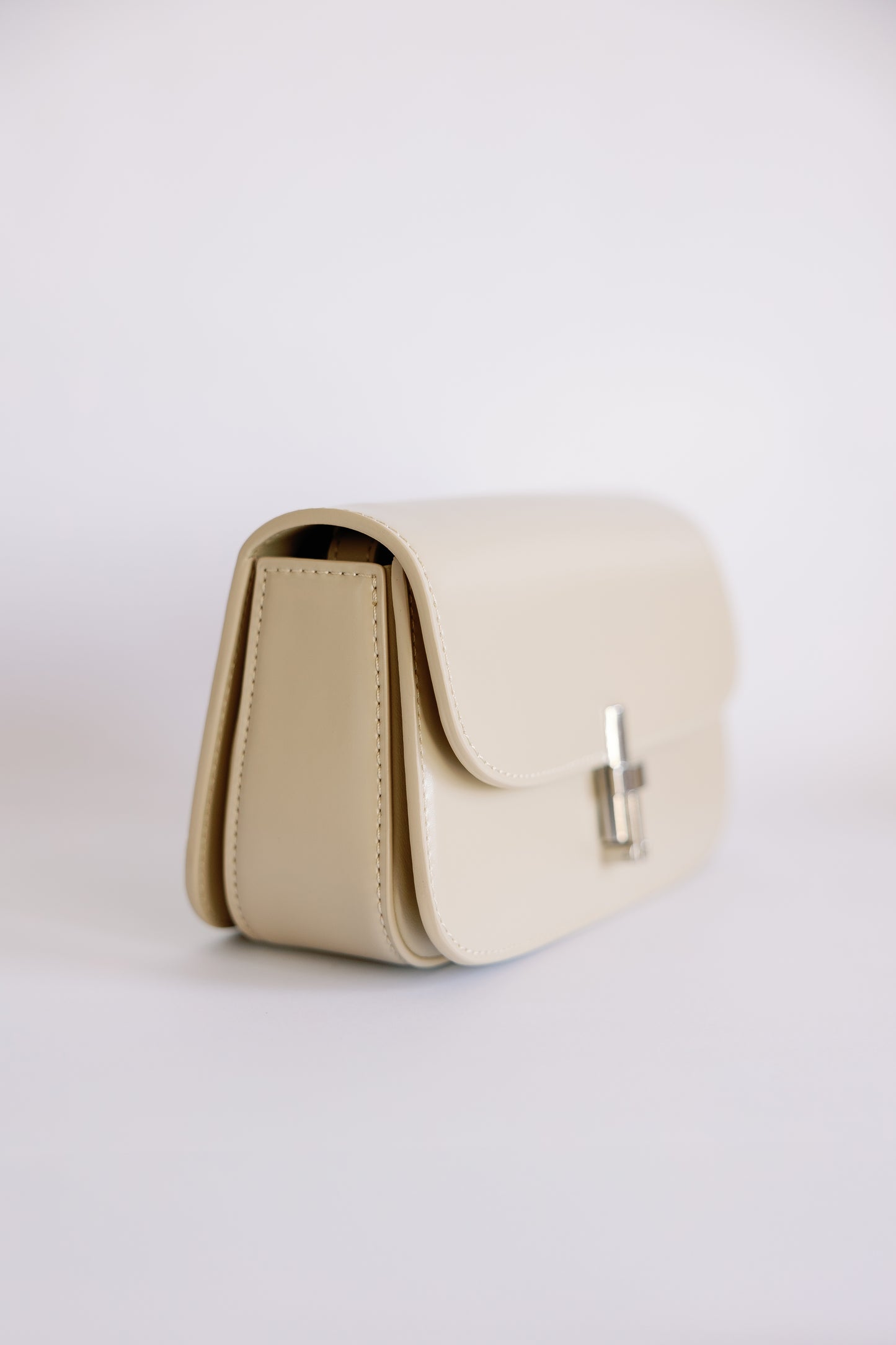 T-Bar Leather Clutch