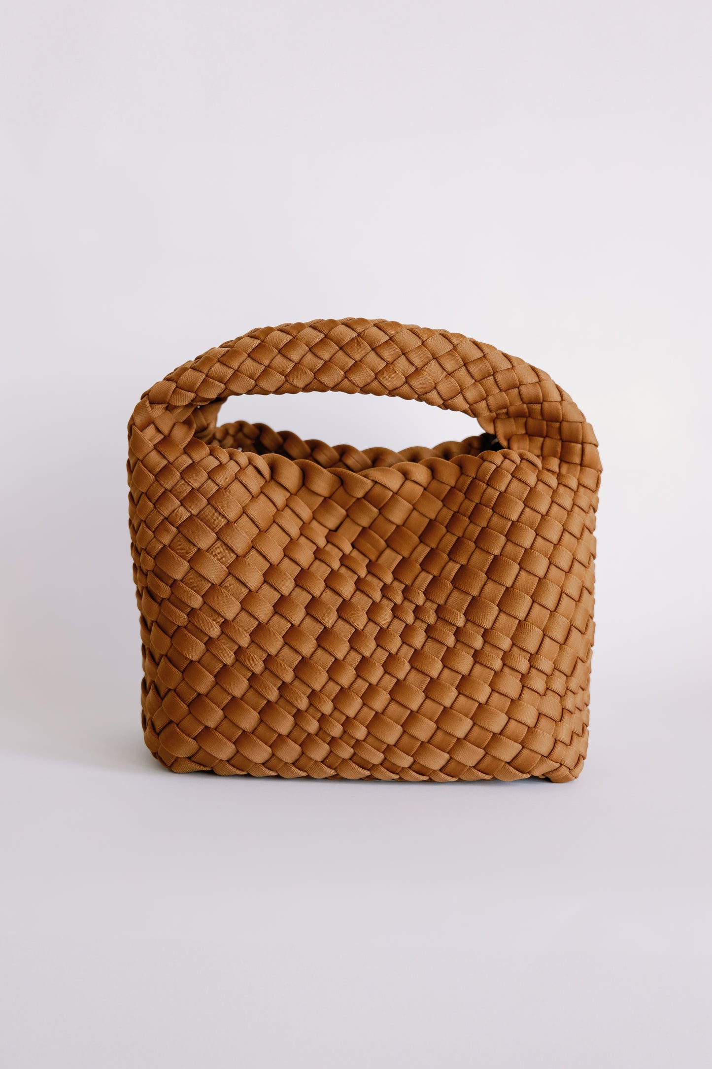 Textured Weave Mini Shopper