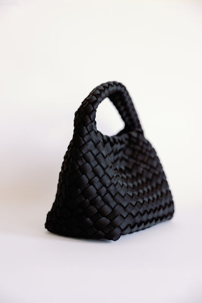 Textured Weave Mini Shopper