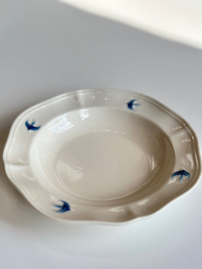 Bluebird Painted Dish