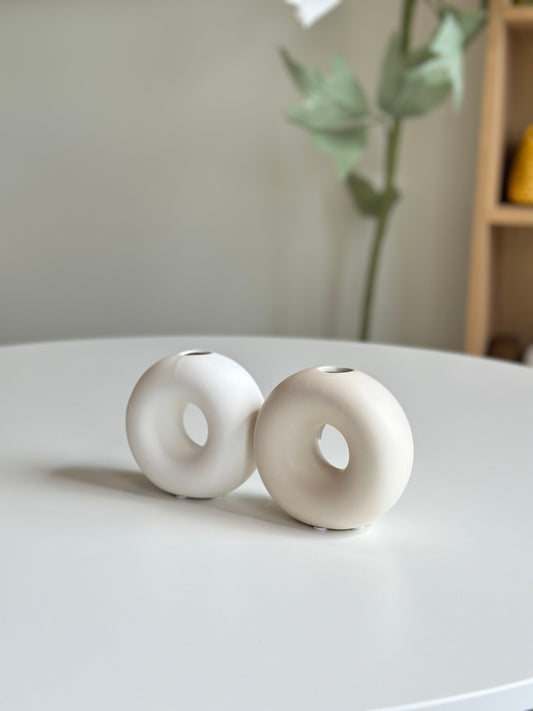 Small Donut Vases