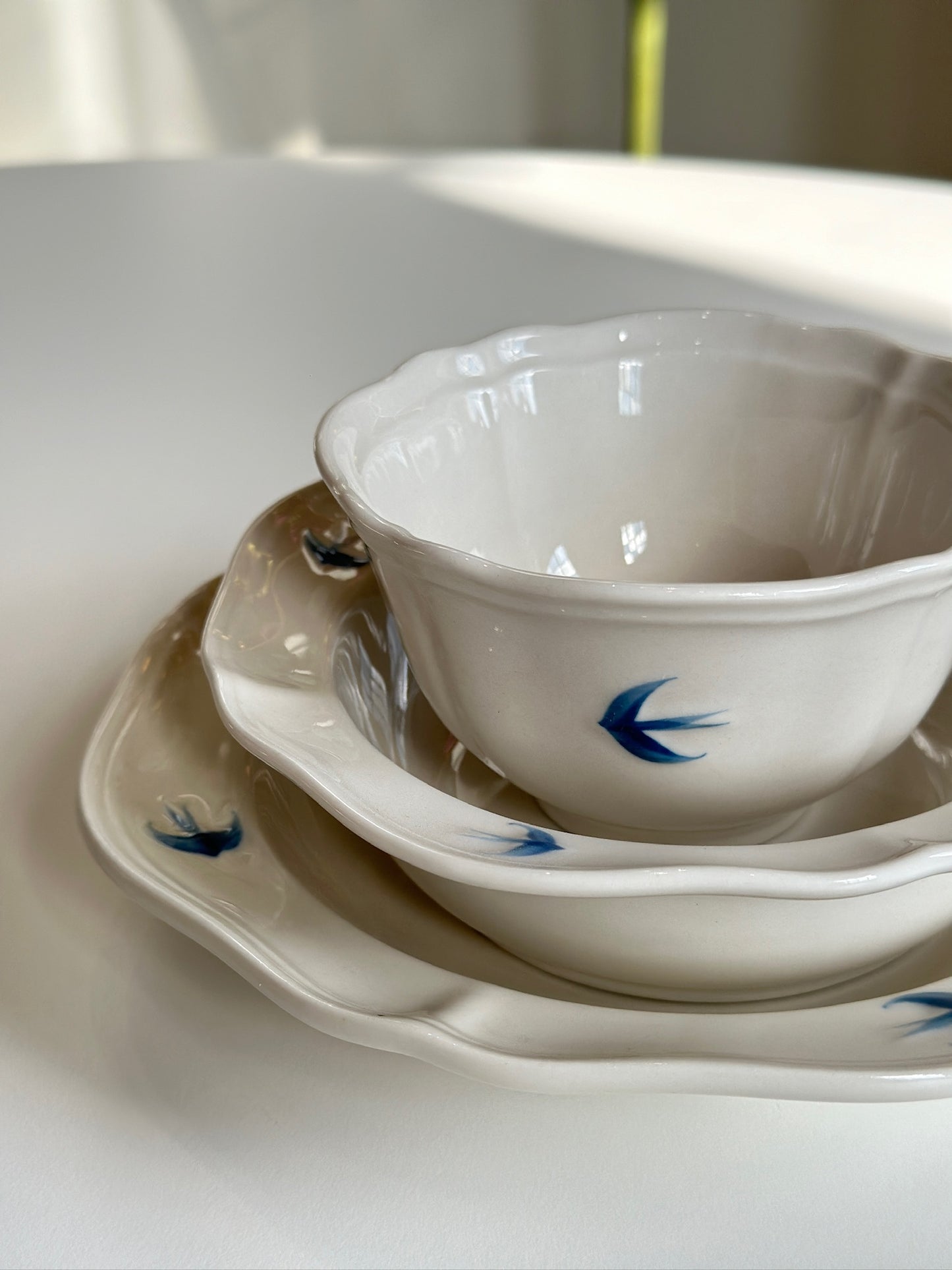 Bluebird Painted Petite Bowl